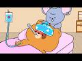 Chiko Takes Care of Sick Dosu | ASMR Animation | Life in Shirakawa