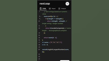 Kth Largest Integer in an Array | JavaScript Solution | LeetCode Explained