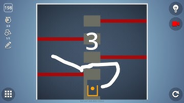 Brain It On Level 198 - 3 Stars