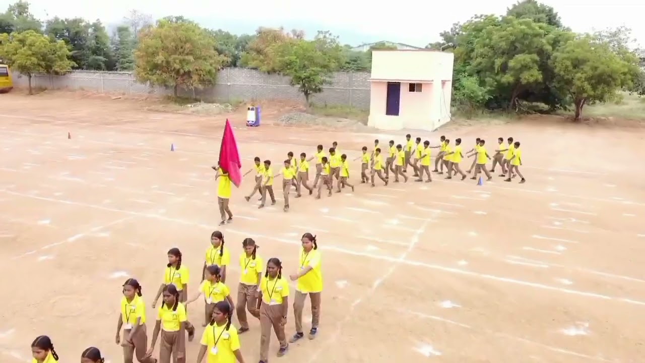 NavaBharath School Rajapalayam @ Sports Day 2026 Celebration @@ March Past Event