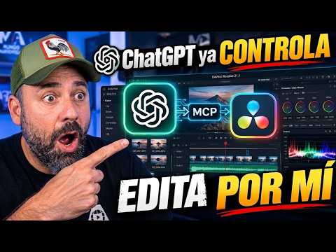 🚨 ChatGPT Now CONTROLS DaVinci Resolve and EDITS for YOU 🤯