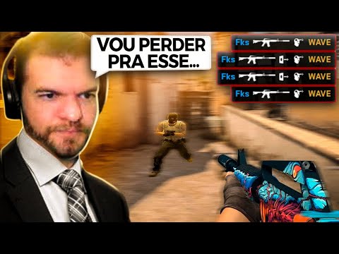 joguei CONTRA o WAVEIGL e AMASSEI ele e seus alunos! (matei 30 kkkk)