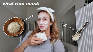 Ho provato la VIRAL Rice Mask di TikTok… glow vero o trend esagerato? 🍚✨
