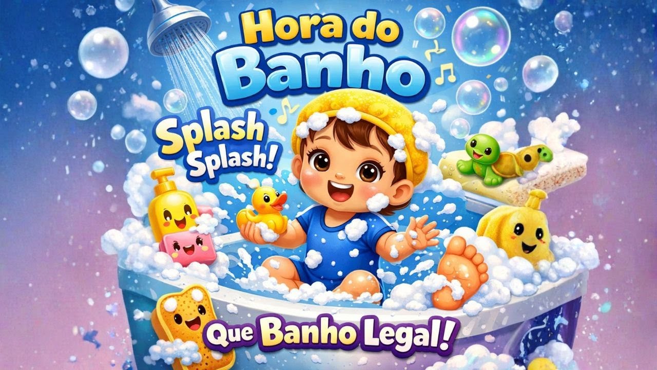 MUSICA INFANTIL - A MUSICA DO BANHO DIVERTIDO
