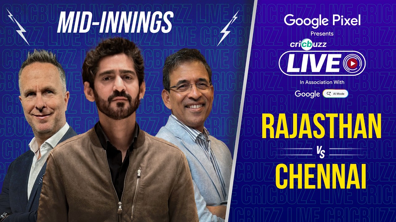 Ciric Razz Cricbuzz Live: #RR bundle #CSK out for 127 - YouTube