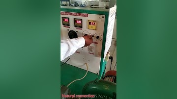 Experiment: 5 Natural convection