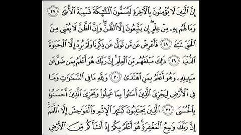 تلاوات مختارة سورة النجم القارئ محمد العريفي