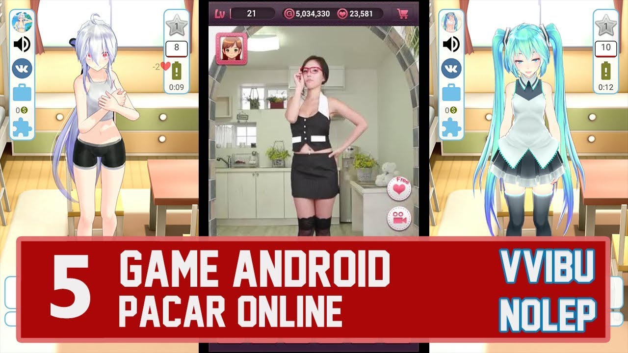5 Game Android Cewek Virtual Cocok buat lu yg WIBU  