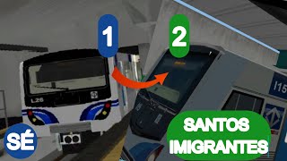 Openbve - linha 2 verde - sé até santos imigrantes - parte 2 FROTA I