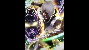 Darui of the Hidden Cloud #naruto #anime #hiddencloud