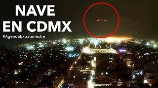 ovni sobre el zócalo el pasado 16 de septiembre