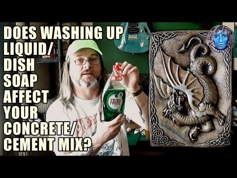 Does Washing Up Liquid/Dish Soap Weaken Your Concrete & Cement?