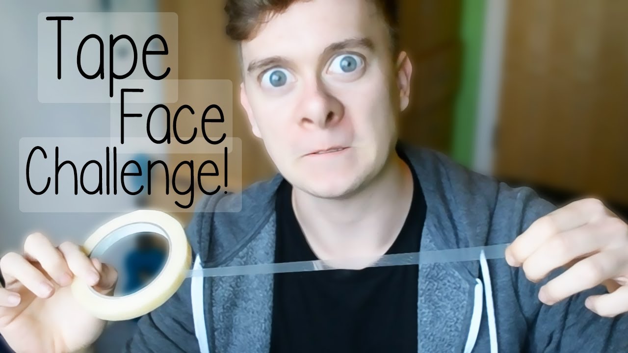 Tape Face Challenge Youtube