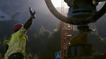 Liebherr - Continuous flight auger drilling (CFA- drilling)