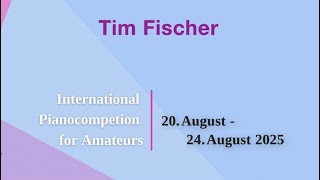 Tim Fischer Klavierzimmer 2025