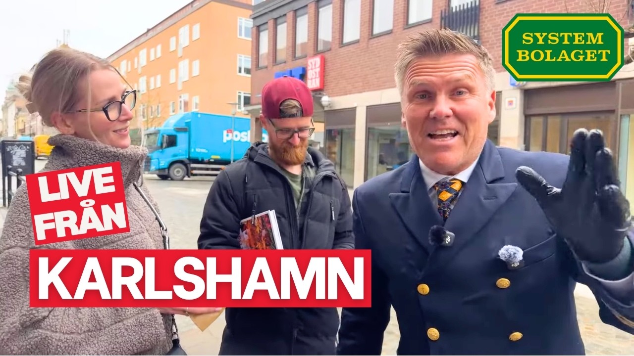 LIVE - Systembolaget i KARLSHAMN