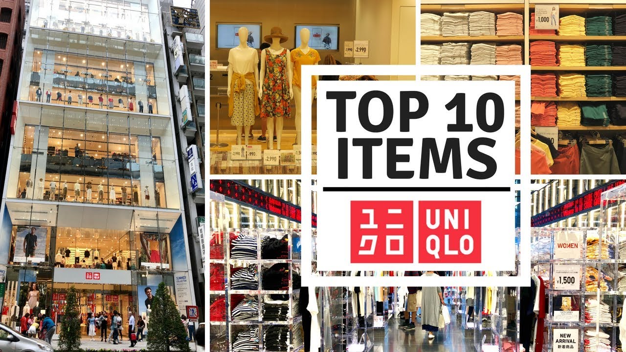 Top 10 Things to Buy at Uniqlo  JAPAN SHOPPING GUIDE 
