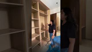No switches. No hassle | Sensor-based wardrobe lighting✨ | January Designs #interiordesign #wardrop