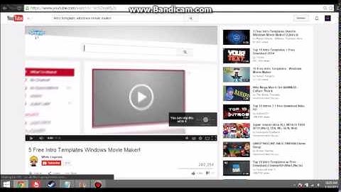 How To Make A YouTube Intro |Windows Movie Maker| 2015