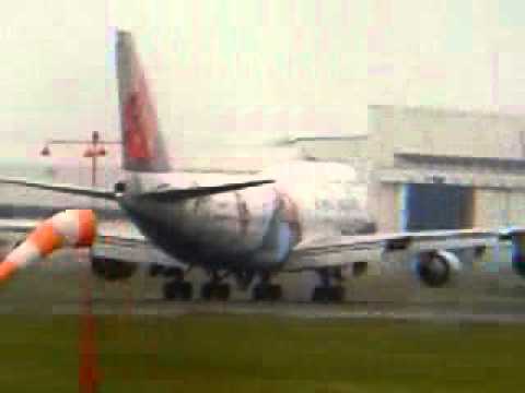 CALハグジェット再び台湾へ...再見！サイチェン♪B744/B-18203/CI1 01成田空港16R