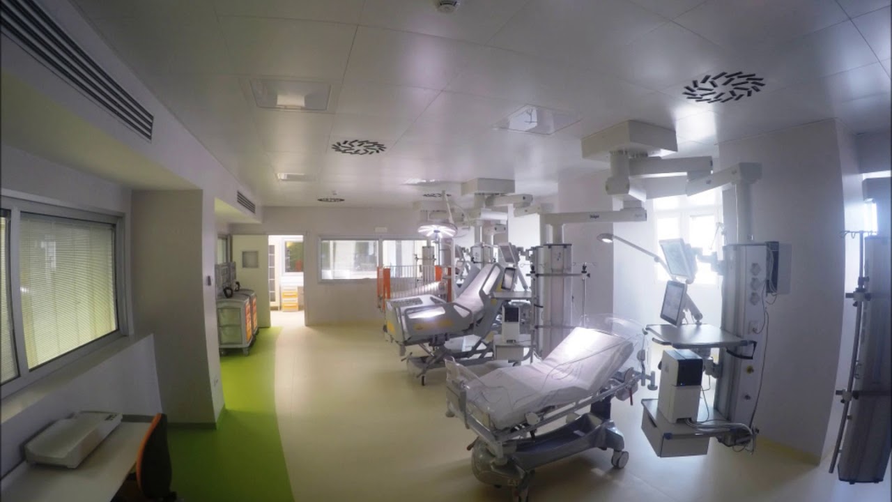 Timelapse - il nuovo reparto CUORE del REGINA MARGHERITA