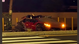 Match Highlights Lamborghini Crash - Anaheim
