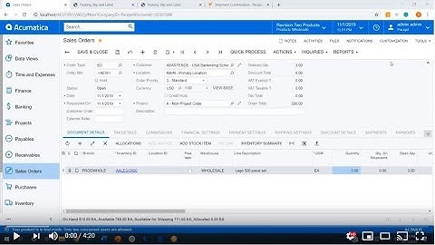 Ship with Acumatica and Pacejet