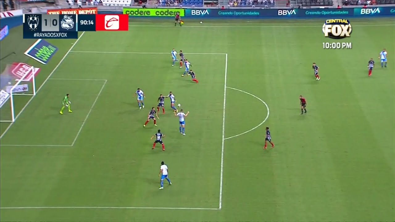 Gol de Christian Tabó | Rayados vs Puebla | Liga BBVA MX - Grita México A21 - Jornada 1