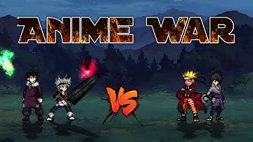 Asta (all form) & Yuno Knight VS Naruto (all form) & Sasuke Indra V2 in Jump Force Mugen