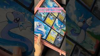 Dragonair and Dragonite page michi method 🩷 #pokemon #binder #michimethod