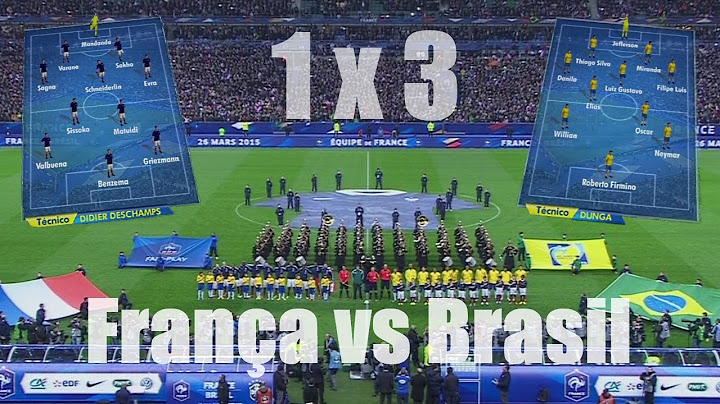 França vs Brasil - Jogo Completo