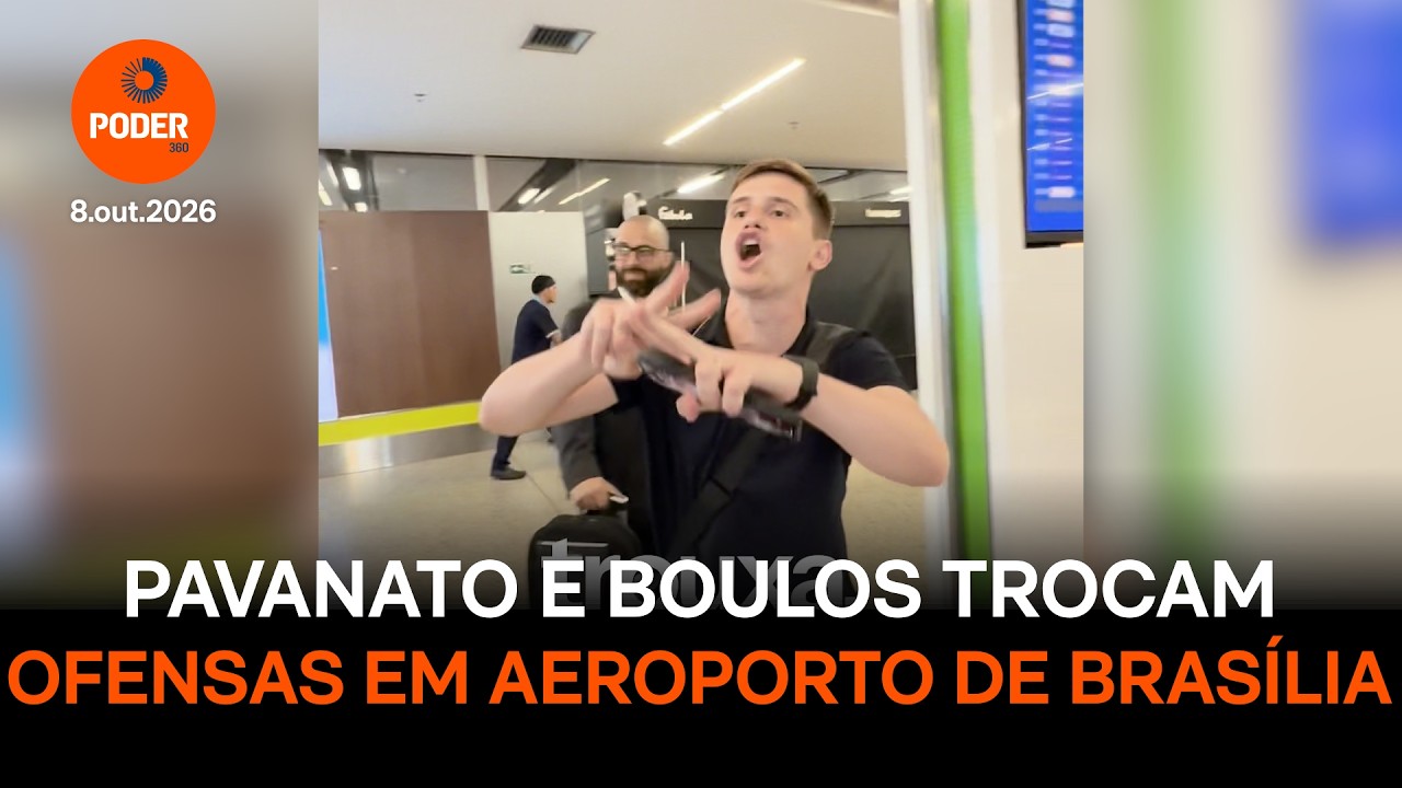 Pavanato e Boulos trocam ofensas em aeroporto de Brasília