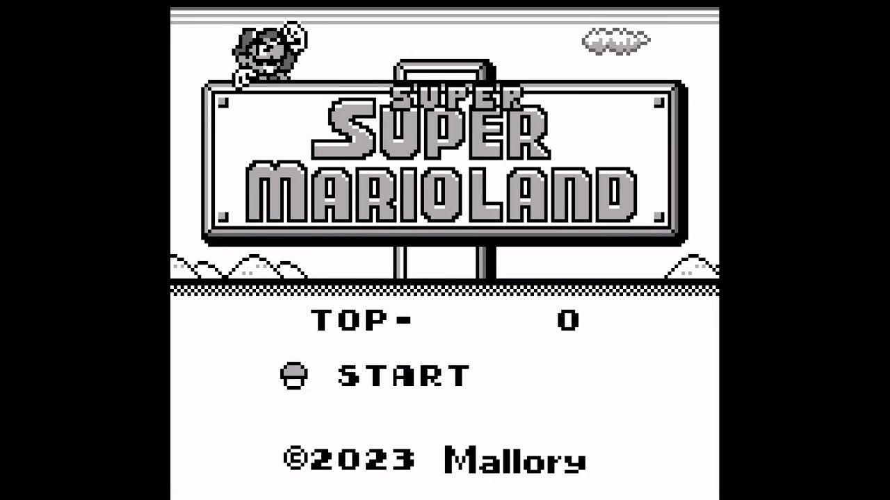 The 2nd Super Super Mario Land (Game Boy) Longplay