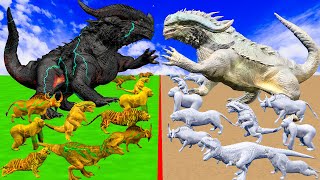 ARBS Prehistoric Mammals vs ARK Prehistoric Animals vs Dinosaur Animal Revolt Battle Simulator