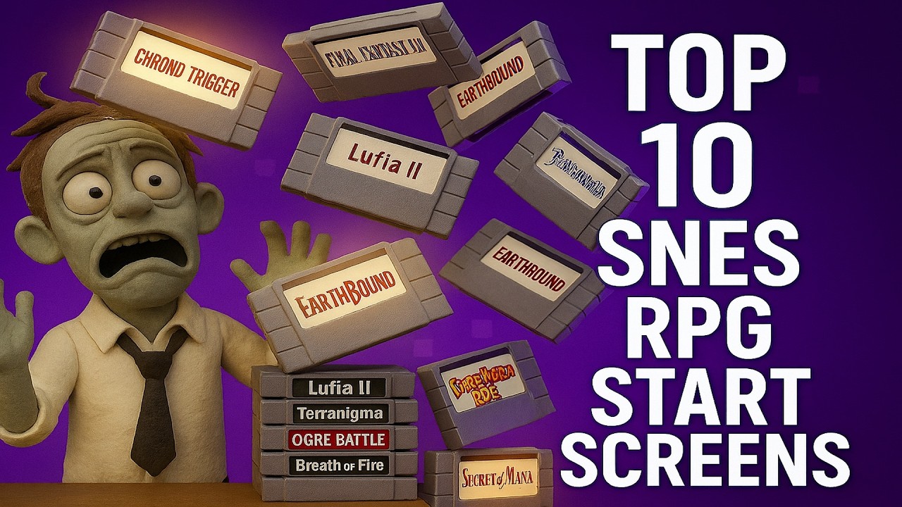 Top 10 SNES RPG Start Screens
