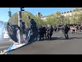 Quelques tensions lors de la manifestation anti extrme droite  rpublique  paris  16 avril 2022