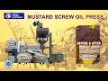 Canola Oil Process Plant|Mustard Oil Extraction Machine|Rapeseed Screw Oil Press|Screw Oil Expeller