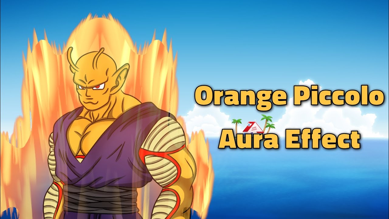 dragon ball super hero orange piccolo aura effect dragon ball fan ...