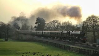 6201 'Princess Elizabeth' w/ 9600 & L94 on 'The Double Lickey Banker' 24/03/12
