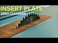 📌How to make a zero clearance insert plate for table saw BLACK+DECKER BES720