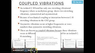 Factor affecting vibration frequency in IR Spectroscopy - YouTube