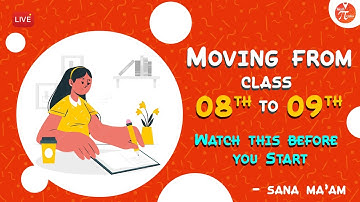 Moving From Class 8th To 9th? Watch This Before You Start!🎯 Tips For Students | Sana Ma’am | Pirates