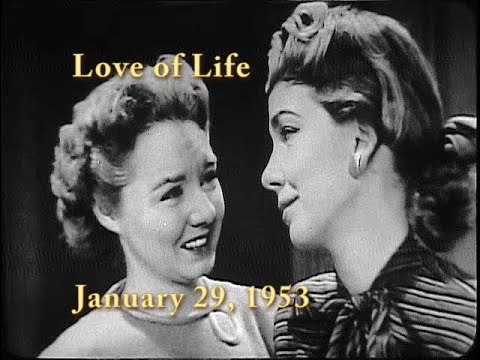 Love of Life – January 29, 1953 | Ellie’s Wedding Doubts – 1950s Daytime Soap Opera