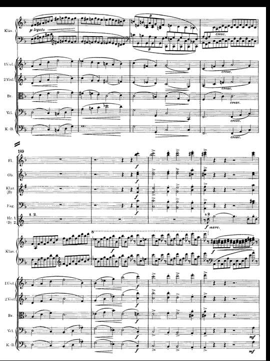 escribir rodar compensar Brahms. Concierto para piano nº 1 en Re Menor Op. 15.I-Maestoso. Partitura  Interpretación - YouTube