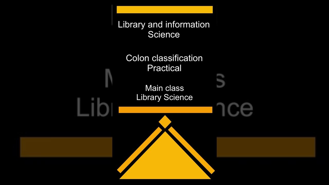 Colon Classification Practical 2 