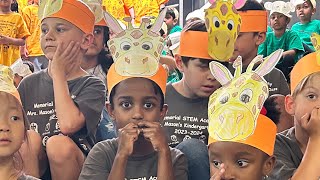 Zoo performance at school #kindergarten #school #zoo #ismart Amogh naughty Aari #youtube