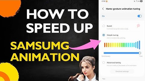 How to Speed Up One Ui 7 Animation