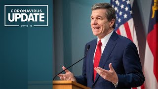 North Carolina governor announces back to school plan (July 14, 2020)