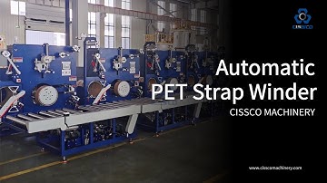 Automatic Blue Color PET Strap Winder #winder #pet #automatic