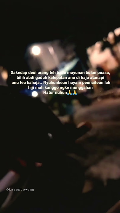 Story wa urang sunda, munggahan puasa #shorts